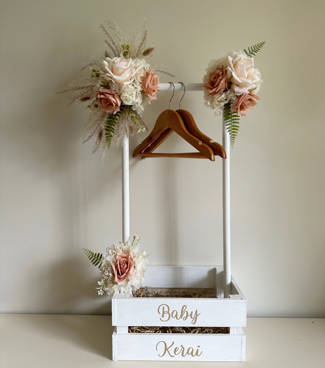Personalised Baby Crate Closet *PICKUP/ LOCAL DELIVERY ONLY (SYDNEY)