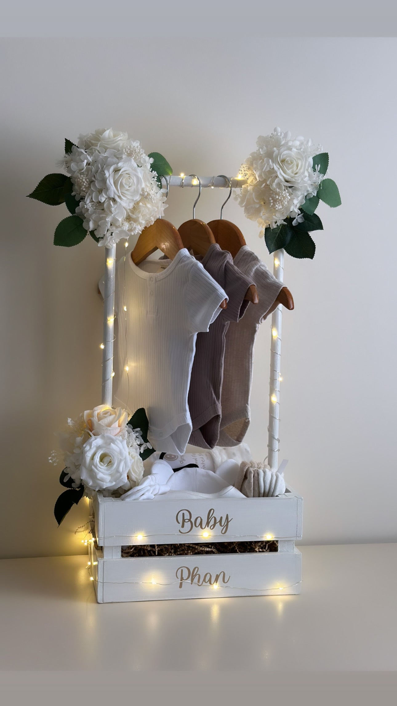 Personalised Baby Crate Closet *PICKUP/ LOCAL DELIVERY ONLY (SYDNEY)