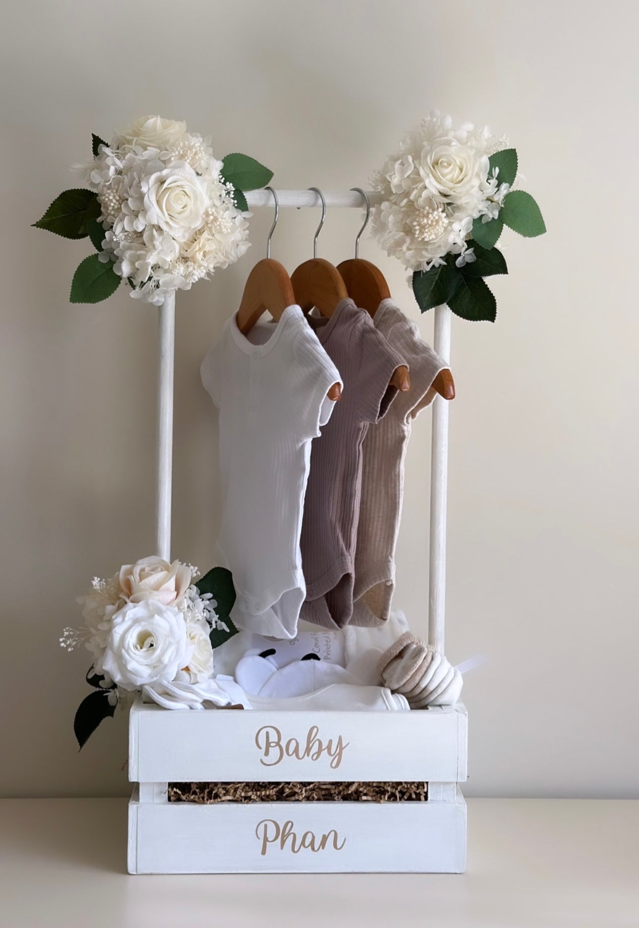 Personalised Baby Crate Closet *PICKUP/ LOCAL DELIVERY ONLY (SYDNEY)