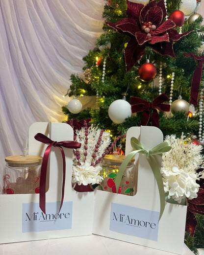 Christmas Sip N Bloom Gift Set