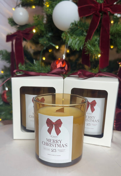 Merry Christmas Candle