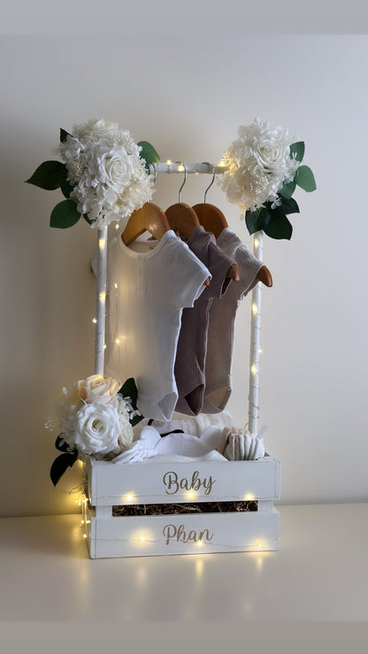 Personalised Baby Crate Closet *PICKUP/ LOCAL DELIVERY ONLY (SYDNEY)