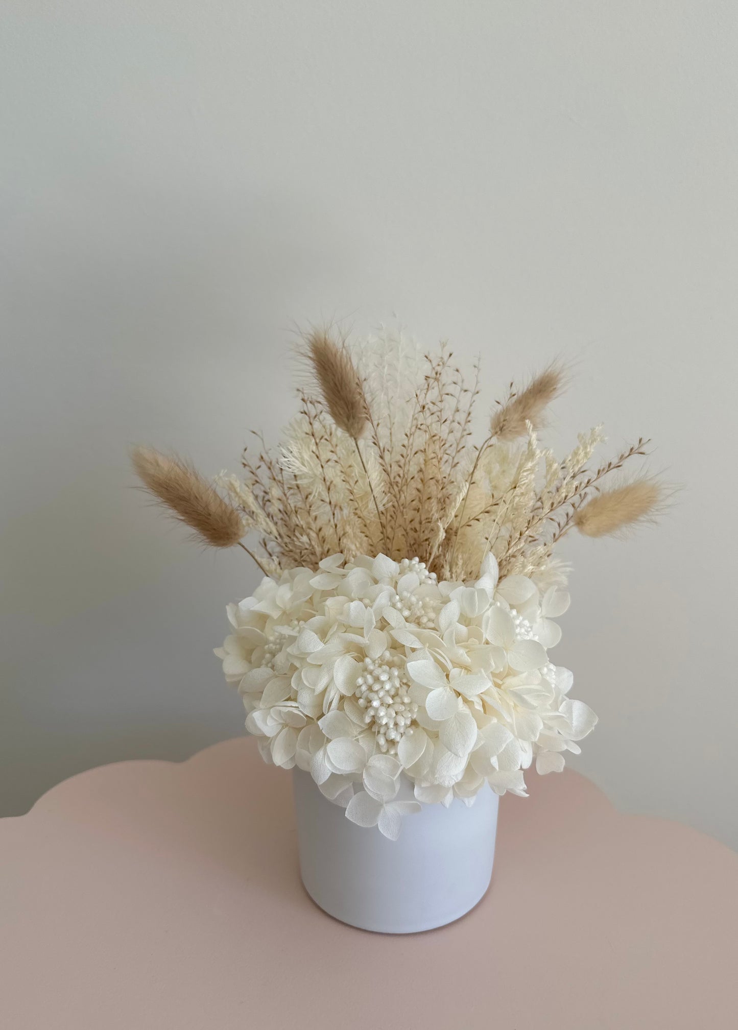 Mini Dried Flower Arrangement Neutral