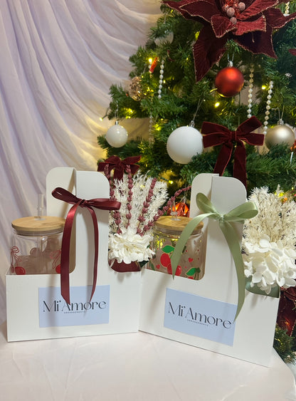 Christmas Sip N Bloom Gift Set